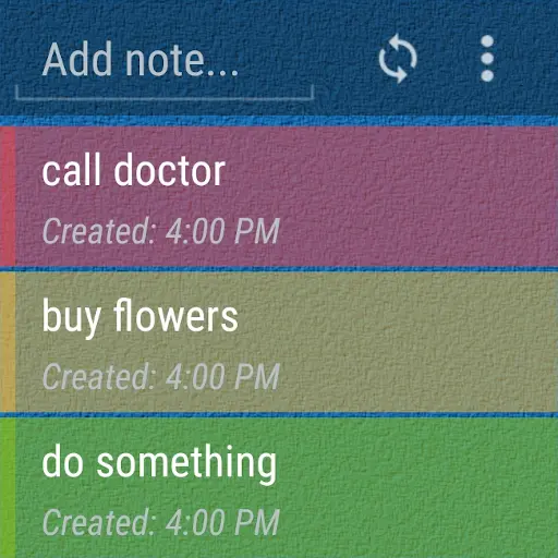 Notes Widget Reminder icon