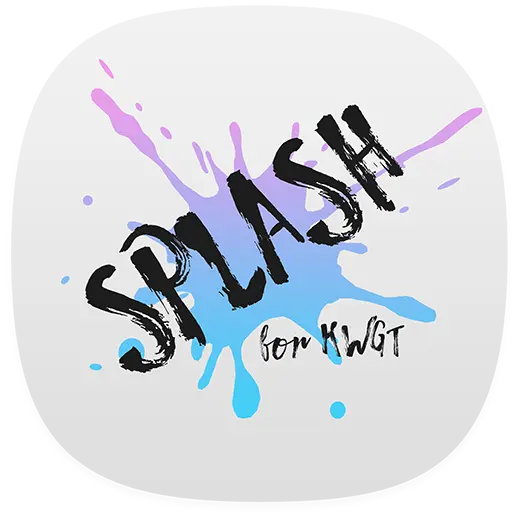 Splash for KWGT icon