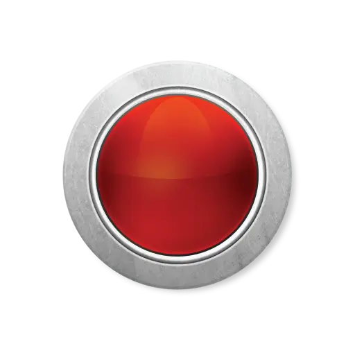 Red Panic Button icon
