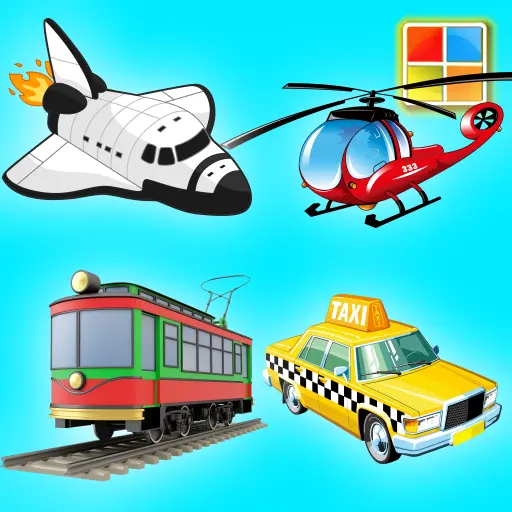 Vehicles Cards Games icon