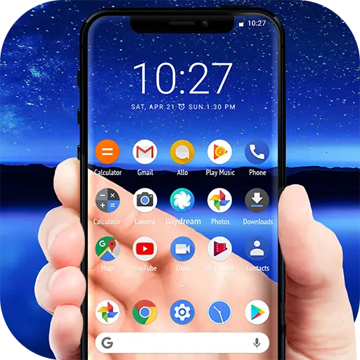 Live wallpaper - Transparent icon