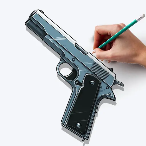 Learn How To Draw Weapons icon